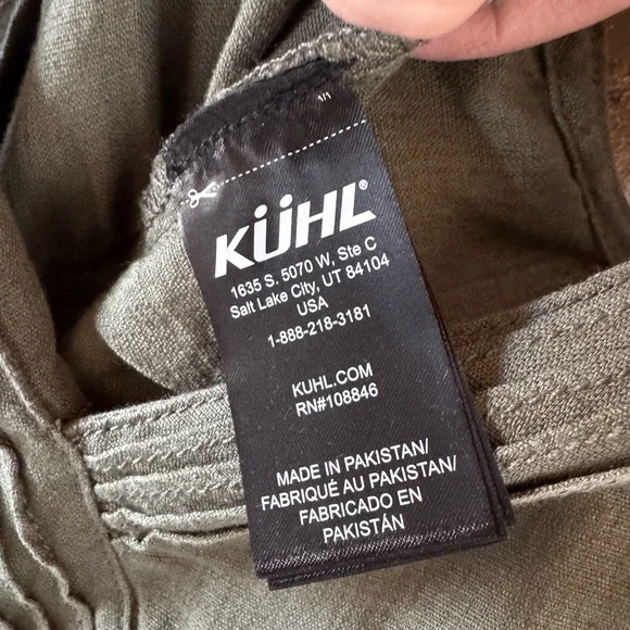 KÜHL WOMENS FRESCO JUMPSUIT DARK SAGE SIZE M - Picture 12 of 14